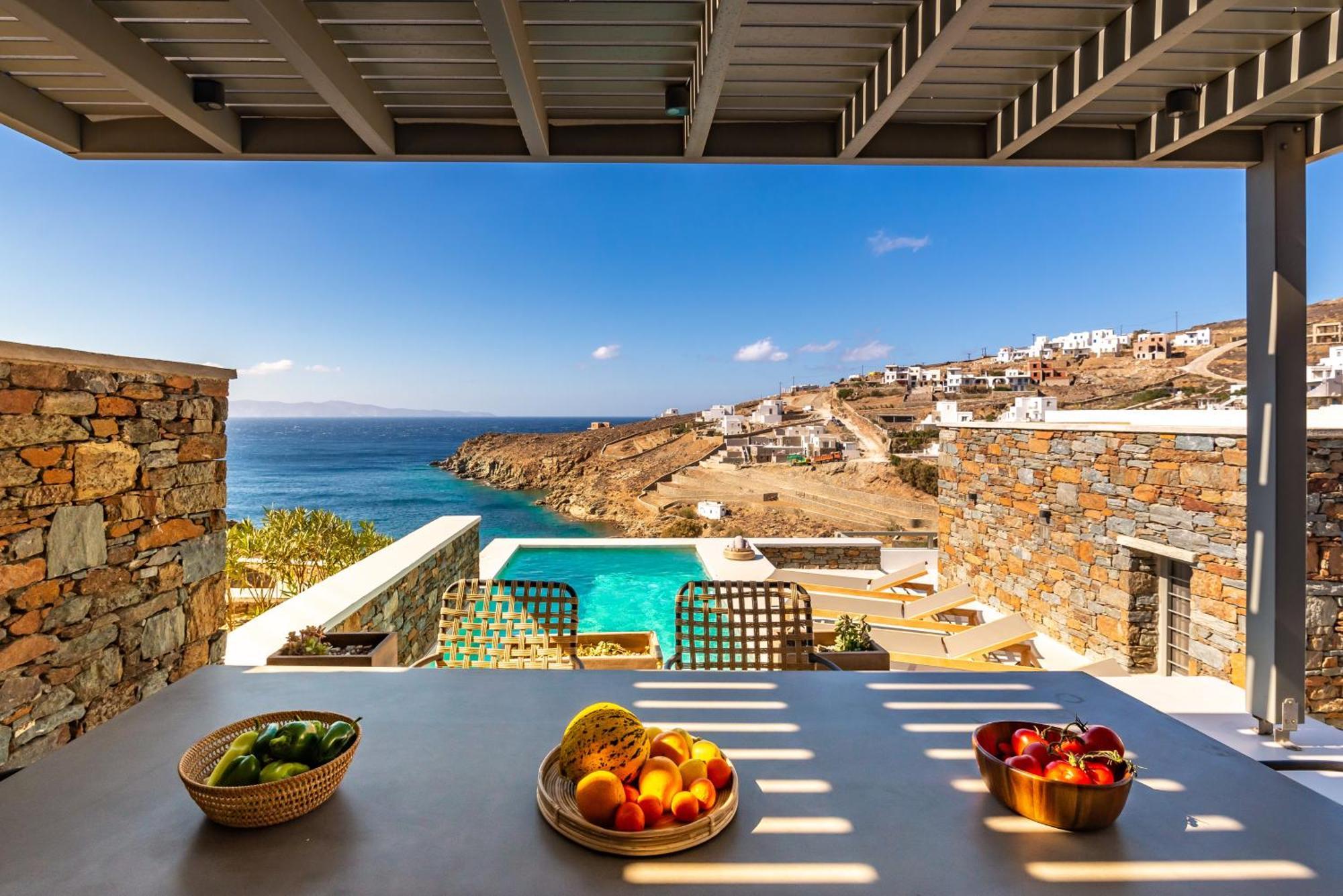 Phos Villas Tinos Agios Romanos Exterior foto
